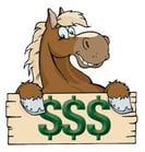 horse and dollar sign